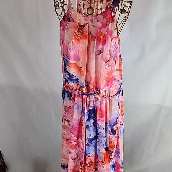 Jessica Howard Floral Dress Size 14 - Picture 3 of 14
